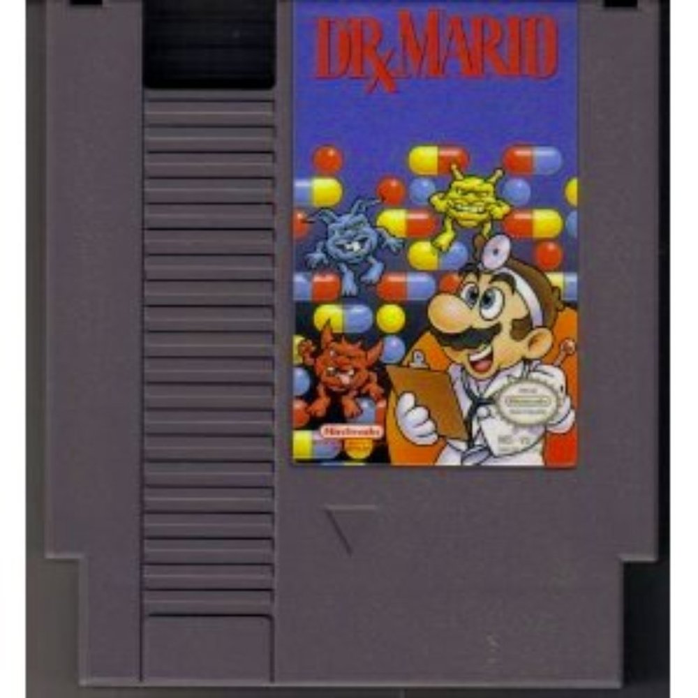 Dr. Mario Nintendo Game 1985 Vintage Nintendo